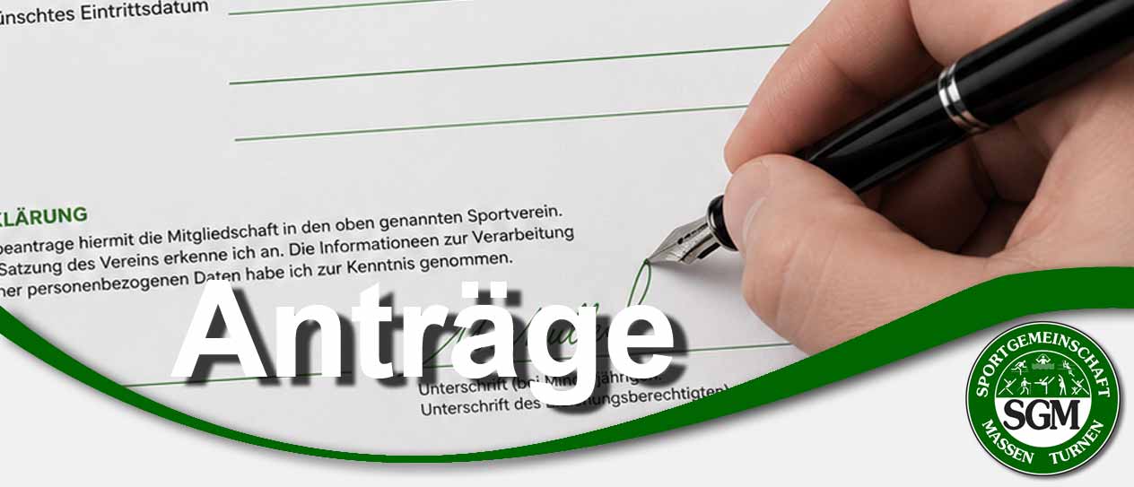 Aufnahmeanträge